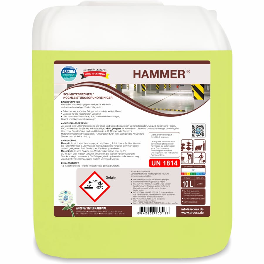 HAMMER Schmutzbrecher Hochleistungsgrundreiniger