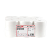 Handtuchrolle mit 4 er Spezialkern, Ø 19 cm 1 Paket = 6 Rollen zu je 130 Meter, 2-lagig