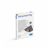 Hartmann Atrauman Ag Salbenkompresse silberhaltig steril Wundversorgung 10 Stück Einzeln Verpackt Masse 5 X 5 cm
