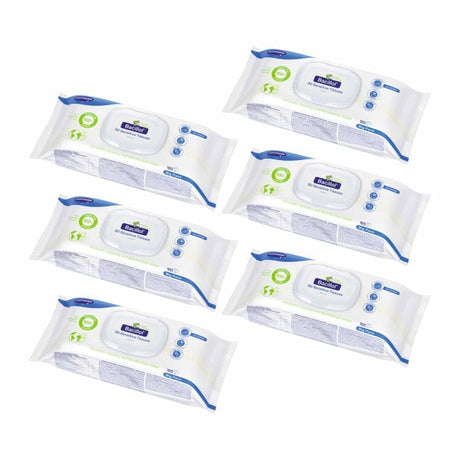 Hartmann Bacillol 30 Sensitive Green Tissues Flächendesinfektionstücher Bacillol 30 Sensitive Green Tissues Flächendesinfektionstücher 1 Karton= 6 Big-Packs à 160 Tücher, Maße: 18 x 20 cm