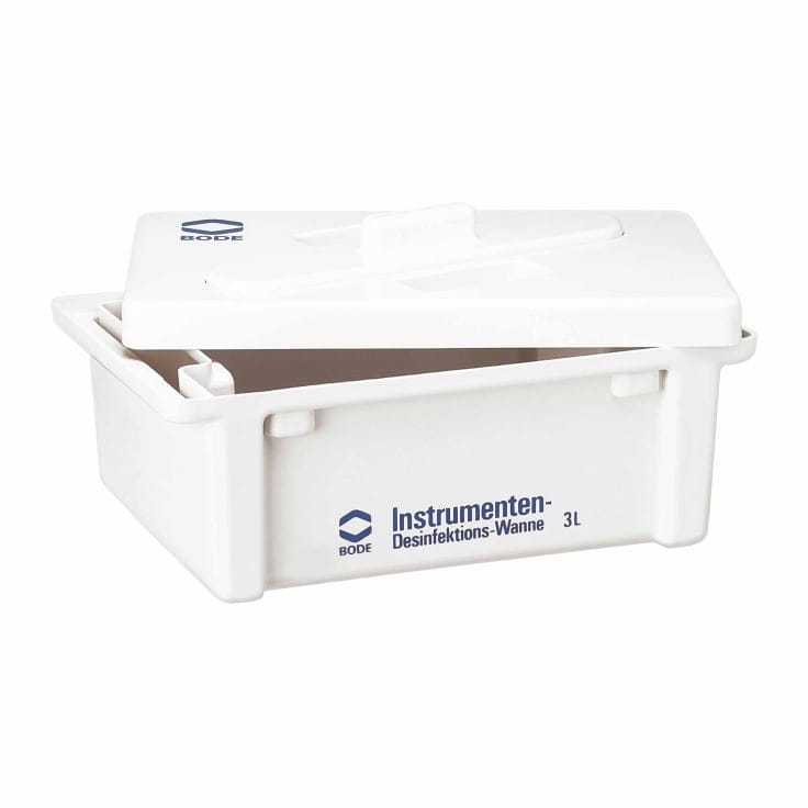 Hartmann Bode Desinfektionswannen Sieb transparent Instrumentenaufbereitung