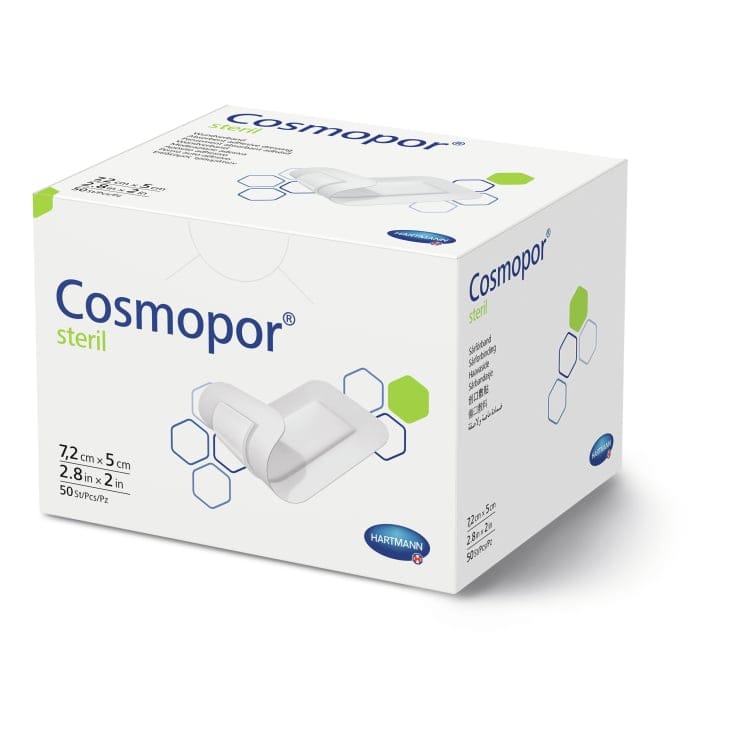Hartmann Cosmopor Steril Wundverband hypoallergen 20× 50 Stück