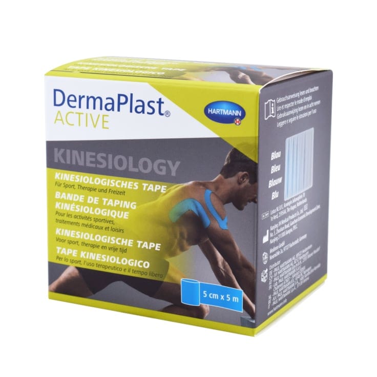 Hartmann DermaPlast ACTIVE Kinesiology Tape elastisch Muskelunterstützung 5 m
