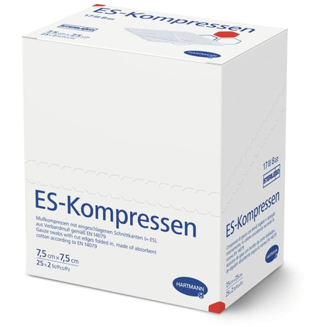 Hartmann ES Kompresse steril Wundversorgung 25 X 2 Stück