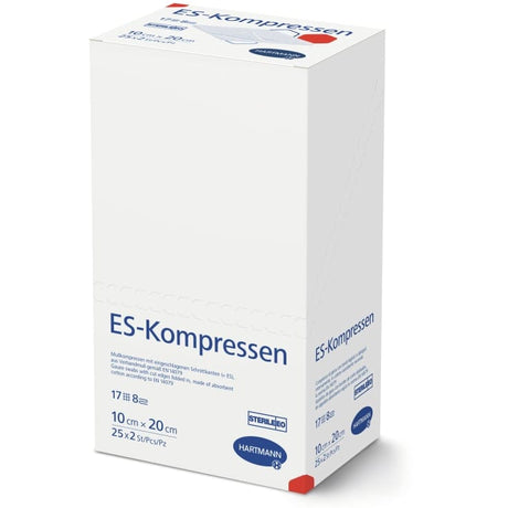 Hartmann ES Kompresse steril Wundversorgung 25 X 2 Stück