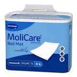 Hartmann MoliCare Premium Bed Mat Bettschutzunterlagen Flüssigkeitsschutz Pflege 1 Packung = 15 Stück, Maße: 60 x 90 cm