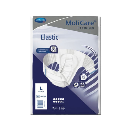 Hartmann MoliCare Premium Elastic Inkontinenzslip 9 Tropfen L bauchumfang 115 145 cm