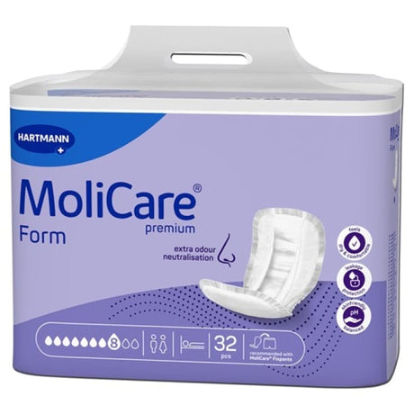 Hartmann MoliCare Premium Form Inkontinenzvorlage 8 Tropfen 4× 32 Stück