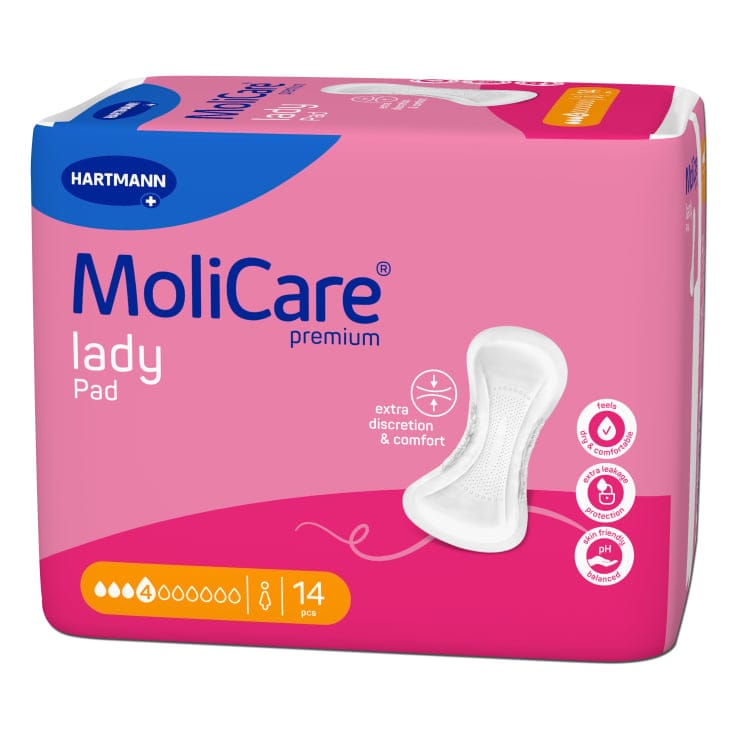 Hartmann MoliCare premium lady Pad Inkontinenzeinlagen anatomisch geformt