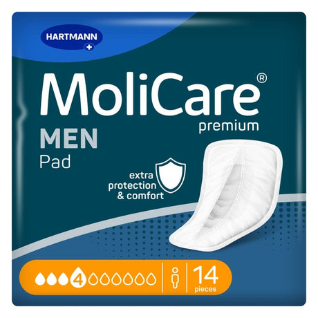 Hartmann MoliCare premium MEN Pad Inkontinenzeinlage 1 Packung = 14 Einlagen 💧💧💧💧 Mittel