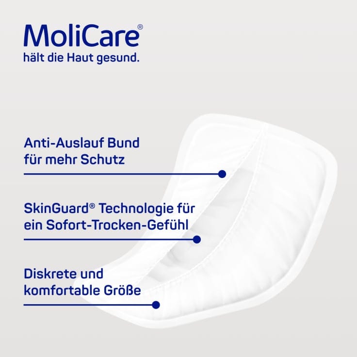 Hartmann MoliCare premium MEN Pad Inkontinenzeinlage leichte Blasenschwaeche
