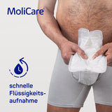 Hartmann MoliCare premium MEN Pad Inkontinenzeinlage leichte Blasenschwaeche