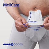 Hartmann MoliCare premium MEN Pad Inkontinenzeinlage leichte Blasenschwaeche