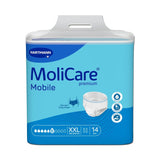 Hartmann MoliCare Premium Mobile Inkontinenzhosen / Pants 1 Beutel = 14 Stück, Größe: XXL, Bauch/ Hüftumfang 150 - 203 cm