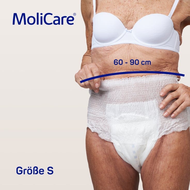 Hartmann MoliCare Premium Mobile Inkontinenzslip 6 Tropfen Anziehhilfe