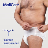 Hartmann MoliCare Premium Mobile Inkontinenzslip 6 Tropfen Anziehhilfe