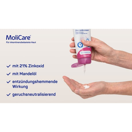 Hartmann MoliCare Skin Zinkoxid Creme leicht gereizte Hautpflege