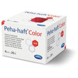 Hartmann Peha-haft elastische Binden selbsthaftend rot 1 Karton = 24 Packungen á 1 Rolle
