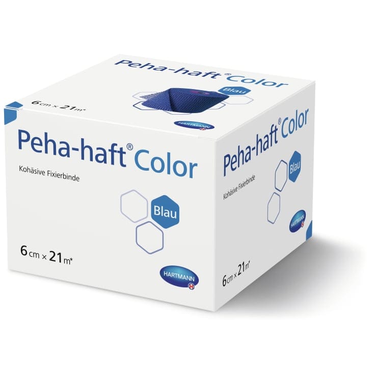Hartmann Peha-haft Fixierbinde selbsthaftend blau 1 Binde
