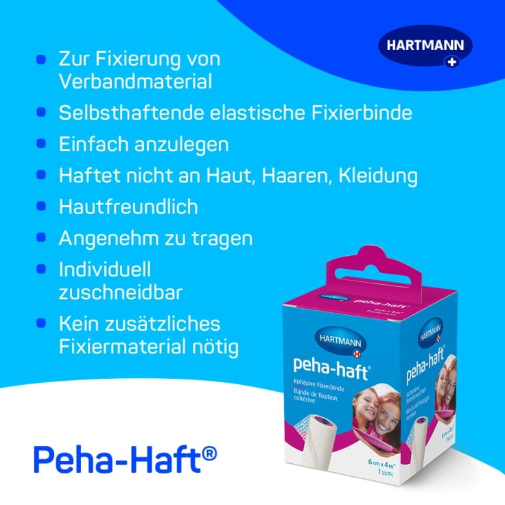 Hartmann Peha-haft Fixierbinde selbsthaftend latexfrei