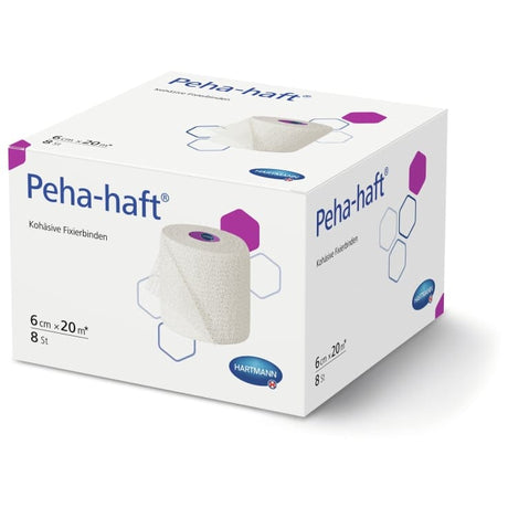 Hartmann Peha-haft Fixierbinden latexfrei 9× 8 Stück Lose