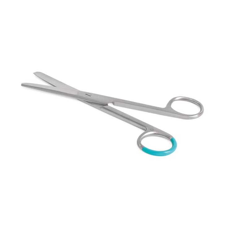 Hartmann Peha Instrument Chirurgische Schere aus mattem Stahl Einweginstrument