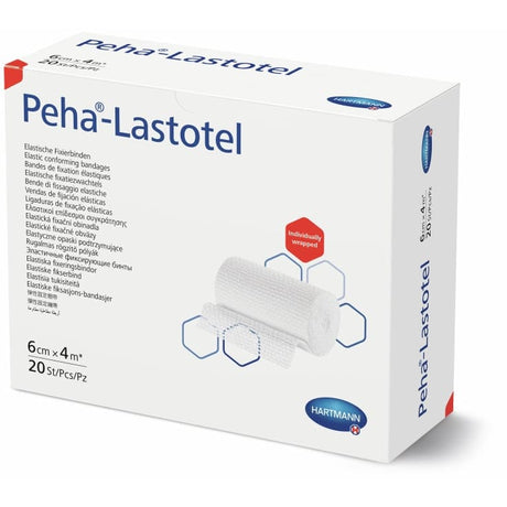 Hartmann Peha-Lastotel Fixierbinde hochelastisch Verband 20 Stück Einzeln Verpackt