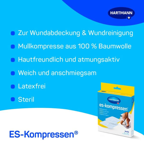 Hartmann Saugkompresse steril EN 14079