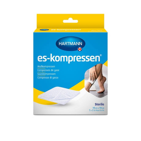 Hartmann Saugkompresse steril EN 14079 5 X 2 Stück