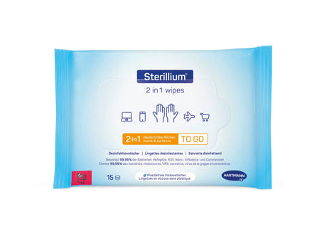 Hartmann Sterillium 2in1 wipes Desinfektionstücher Hände Flächen