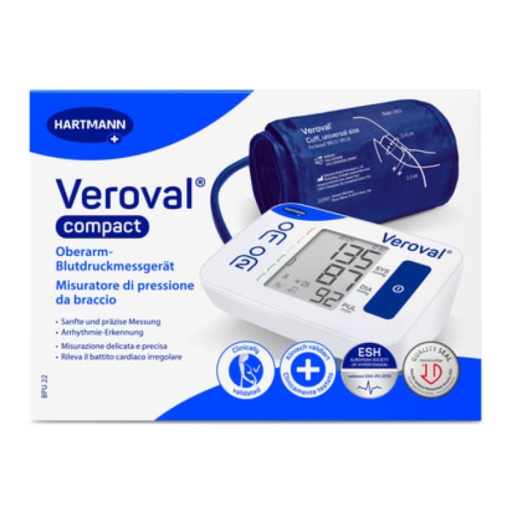 Hartmann Veroval COMPACT Oberarm Blutdruckmessgerät vollautomatisch