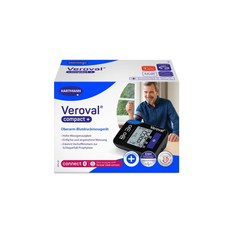 Hartmann Veroval COMPACT Plus Blutdruckmessgerät Oberarm Messung
