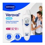Hartmann Veroval family Infrarot Fieberthermometer 3in1