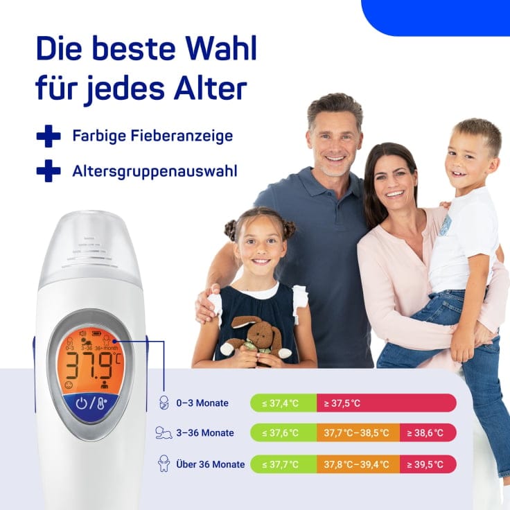 Hartmann Veroval family Infrarot Fieberthermometer 3in1