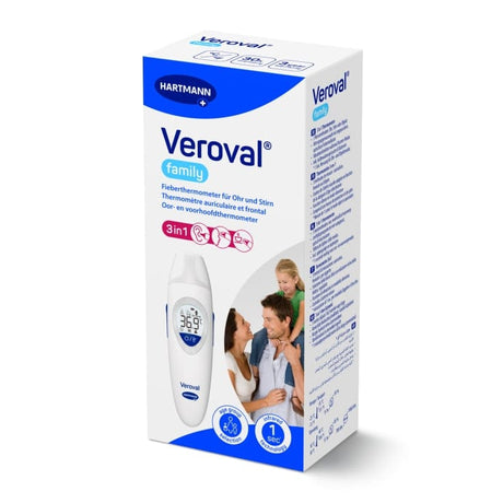 Hartmann Veroval family Infrarot Fieberthermometer 3in1