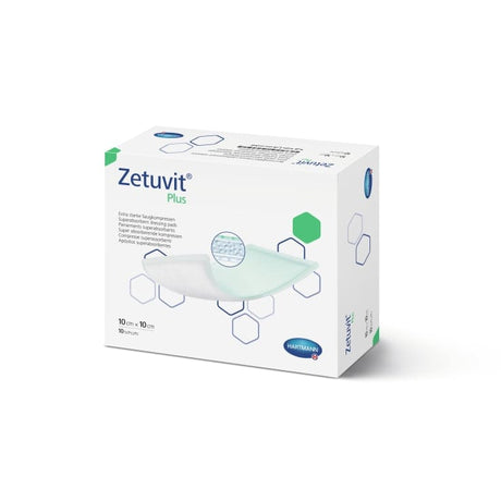 Hartmann Zetuvit Plus Wundauflage saugstark steril Wundversorgung 10 Stück Einzeln Verpackt