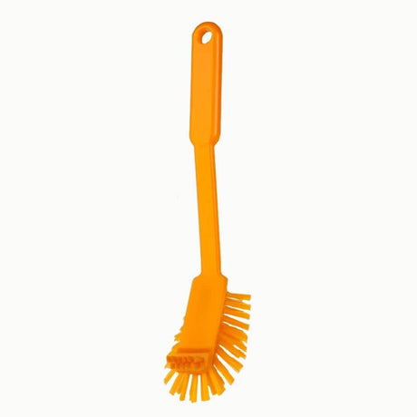 Haug -die sanfte- Kratzbürste mit Doppeleffekt orange