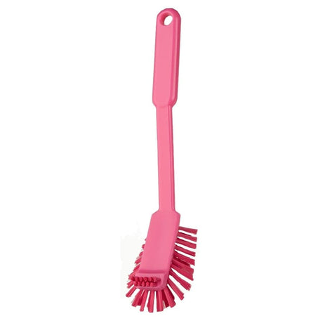 Haug -die sanfte- Kratzbürste mit Doppeleffekt rosa