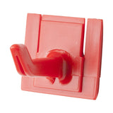 Haug Ersatz-Stielhalterung Haken zur Aufhängung von Tools Rot Masse B X H X T 42 X 32 X 31 mm