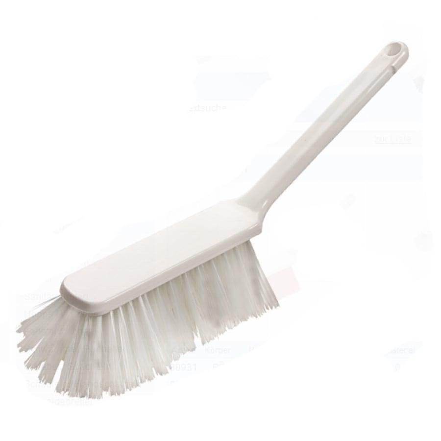 Haug Handbesen, 310 x 40 mm, ungeschlitzt transparent