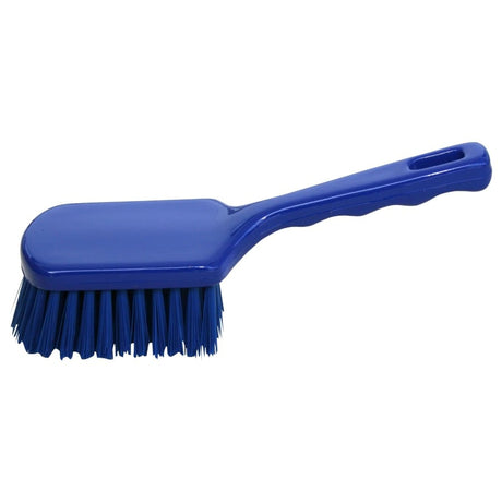 Haug Hygiene Stielbürste mit kurzem Griff blau