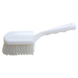Haug Hygiene Stielbürste mit kurzem Griff transparent