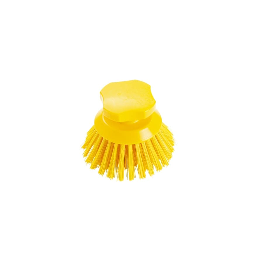 Haug Knopfbürste, Ø 120 mm Gelb