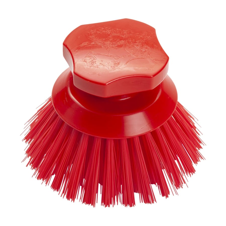 Haug Knopfbürste, Ø 120 mm Rot
