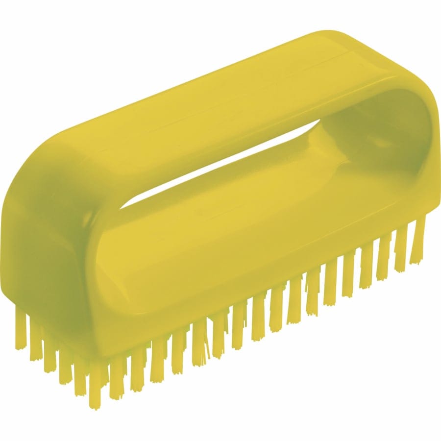Haug Nagelbürste mit Bügel, HACCP Gelb
