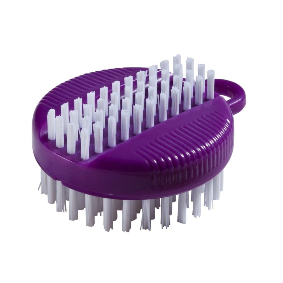 Haug Nagelbürste rund plum
