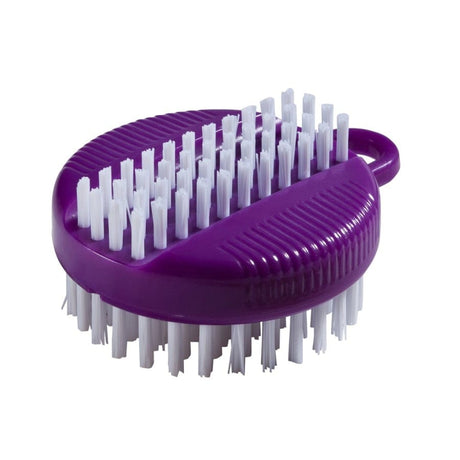 Haug Nagelbürste rund plum