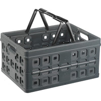 helit Klappbox the flap-line, 32 Liter anthrazit, mit Tragegriffen