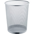 helit Papierkorb the circle network, 15 Liter silber
