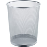 helit Papierkorb the circle network, 15 Liter silber